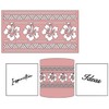Island Hibiscus Border Stencil