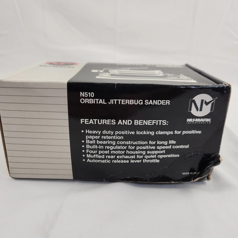 Nu-Mark Nu Mark Orbital Jitterbug Sander Pneumatic Power Tool