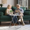 Fleecy day Tv Trays Folding Tray Table Dinner Tray Table