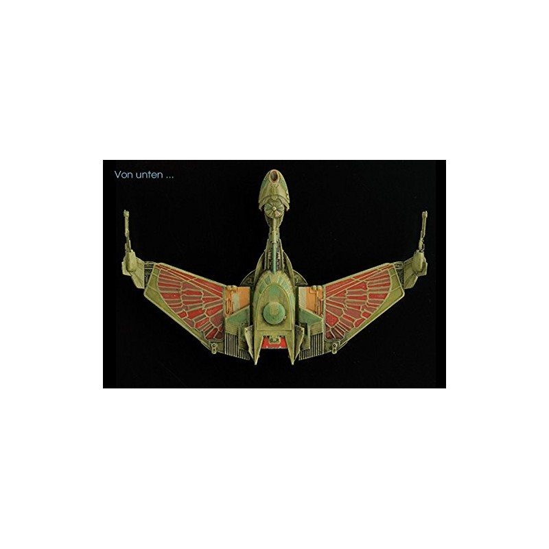 Eaglemoss Klingon Bird of Prey Diecast Collectible Figure, 9 x