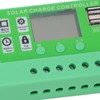 Green PWM Solar Charge Controller LCD Large Screen Display Photovoltaic