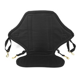 Adjustable Backrest Boating Seat Waterproof Pad Cushioned Back Support for Kayaking Canoeing Drifting Rafting