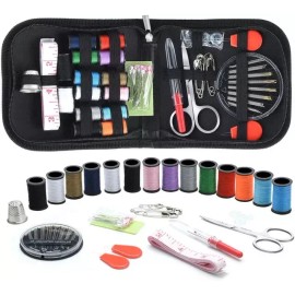 Sewing Kit Compact and Portable for Beginners and Professionals Includes Needles