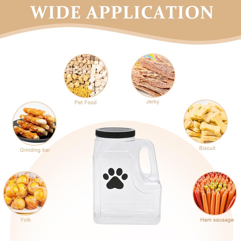 Morezi Dog cat Food Storage Container for Dry Food lid