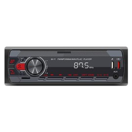 Feiniao Reproductor de MP3 para automóvil, Reproductor Estereo para Automovil, Receptor estéreo BT Radio FM Soporte de Llamadas con Manos Libres Carga USB U-Disk/Tarjeta TF/AUX-IN Asistencia de Voz