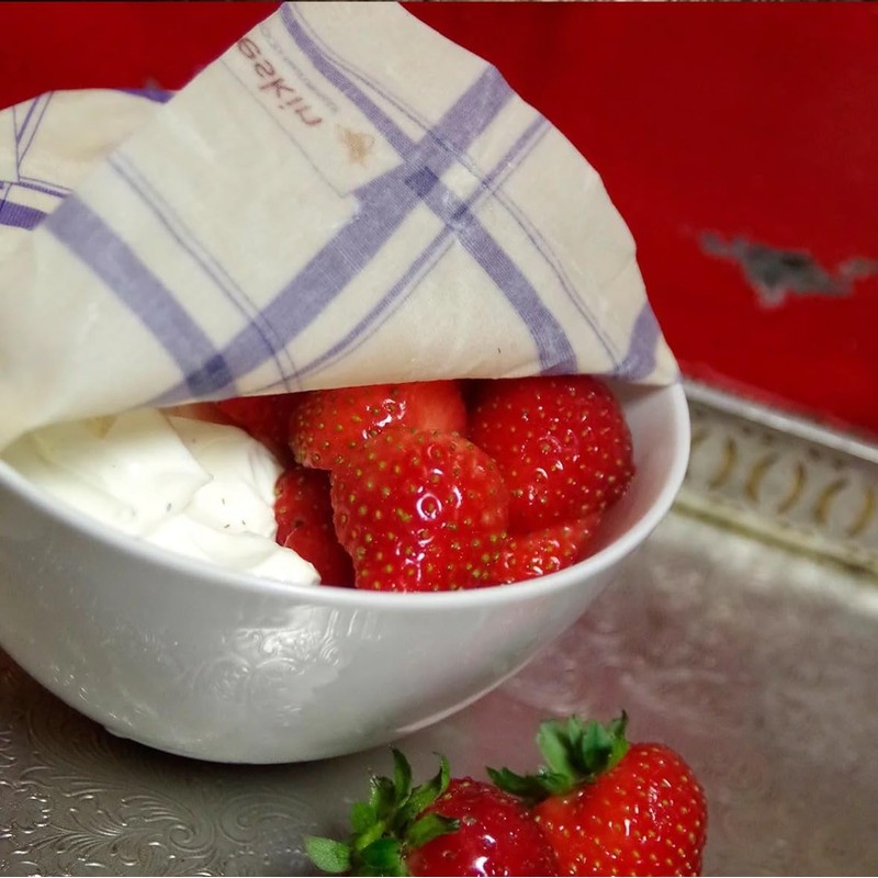 beeskin Beeswax Cloth M 25 x 25 cm (Fruit)