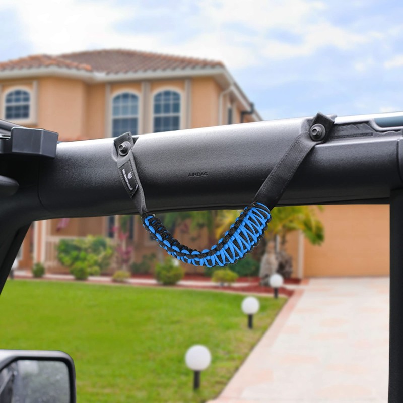 SEVEN SPARTA 4 Pack Roll Bar Grab Handles Compatible with