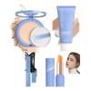 1231 Óleo Facial+bb Cream+máscara+bálsamo Labial 4 Em 1