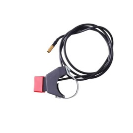 1pc Black and Red Motorcycle Handlebar Switch, Motorcycle Stop Kill Switch Button Momentary Switch Mini Moto Quad Dirt Bike Fit 7/8" 22mm Handlebar 49cc Electrical and Batteries