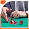 SULIUDAJI Set of 20 colourful dice 6-sided, 16 mm