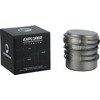 Explorer Bear Titanium Stackable Camping Cooking Pot Mess Kit Set