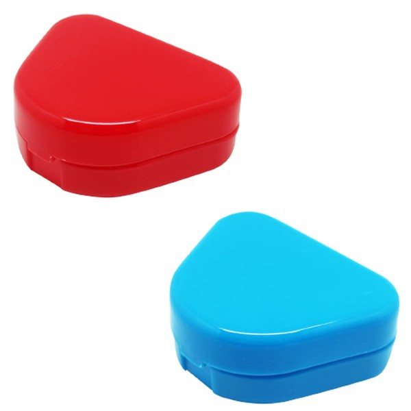 Pack of 2 Retainer Cases Retainer Containers with Vent Holes