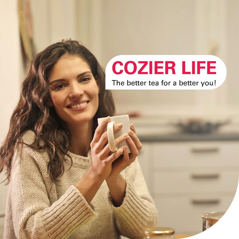 WT WEETEE Organic Decaf Black Tea Bags, Organic Black Tea