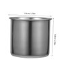 KICHOUSE 150ml Rice Measuring Cup Stainless Steel No Scale Easy