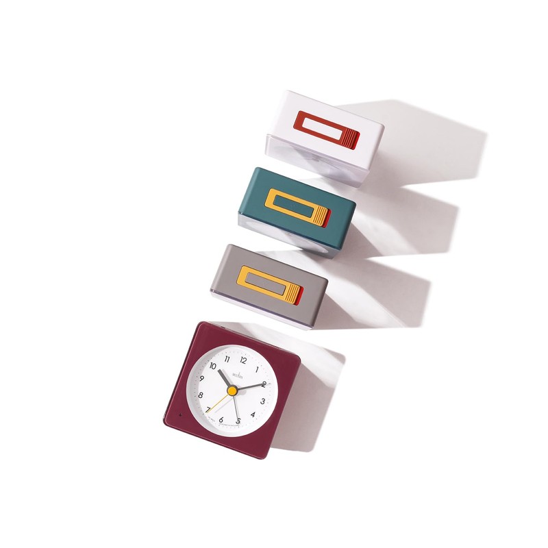 Acctim Barber Analogue Alarm Clock Smartlite® Crescendo Easy Set Alarm
