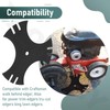 YAQINGMY Universal 9" x 9" Edger Blade / 3-Side Edger
