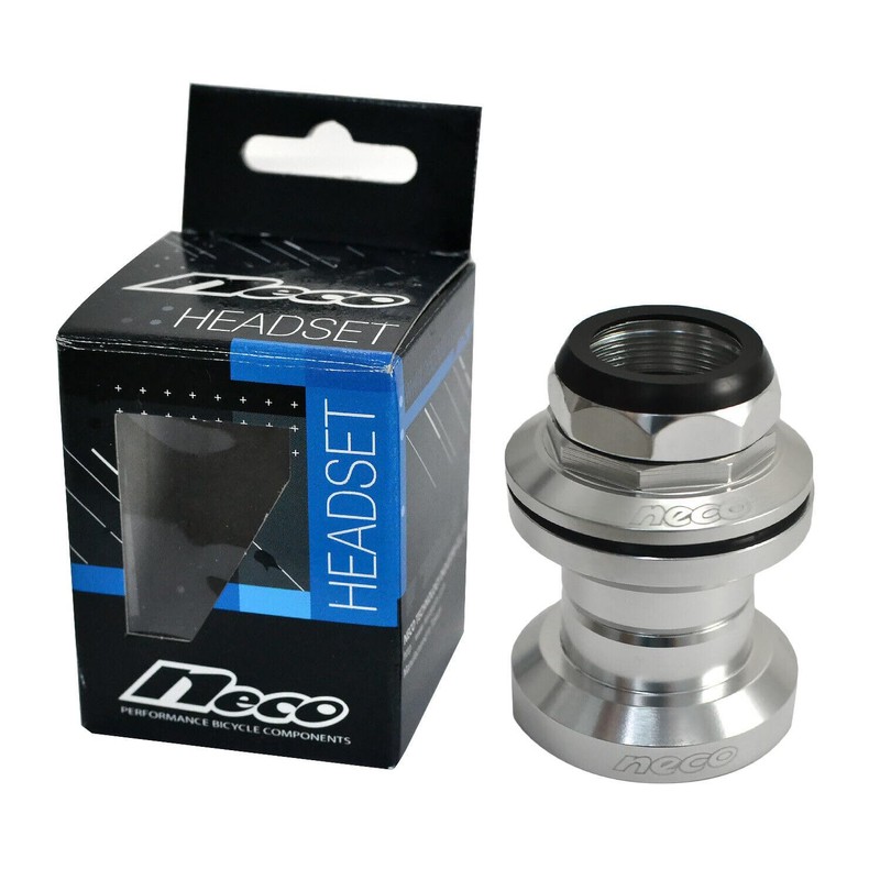 NECO 1" Threaded Headsets Bearing External Cup, Silver, NC2876