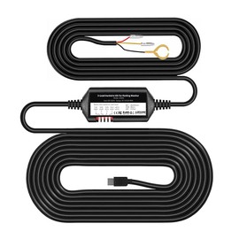Festes Kabelset für Typ-C-Anschluss, 4 Sicherungsarten (LP Mini/Mini/ATO/Micro2), Netzteil mit 12V-24V-Eingang und 5V/2,5A-Ausgang, Batterieentladeschutz im Parkmodus