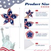 80 Pcs American Flag Patriotic Pinwheels 4th of July Decor