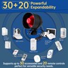 Upgraded Motion Sensor WiFi Security Alarm System Kit-Wireless 120db Loud