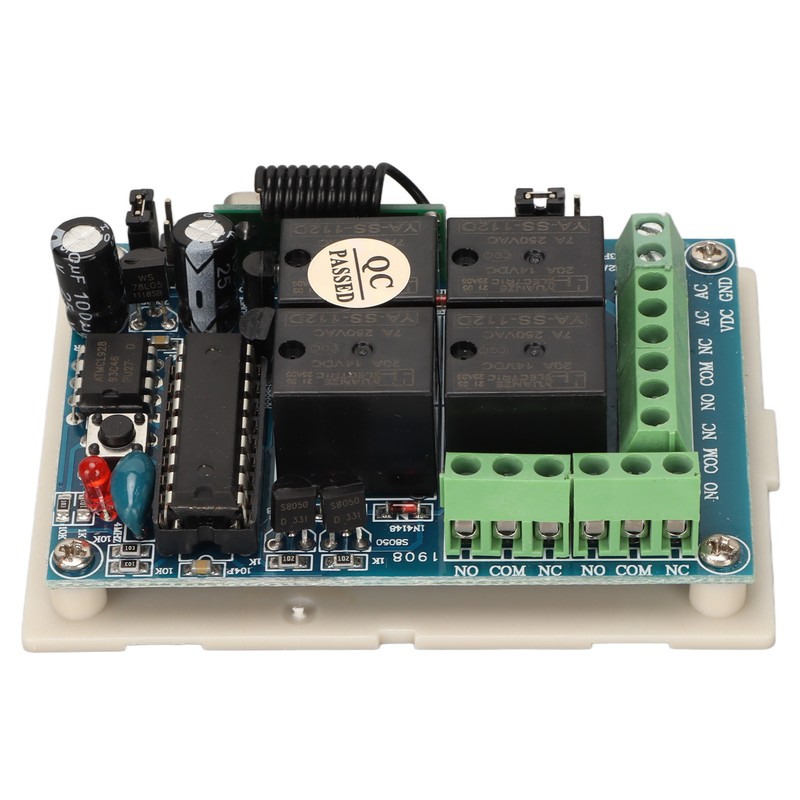 Relay Remote Switch 4 Channel 10A ABS Wireless Module with