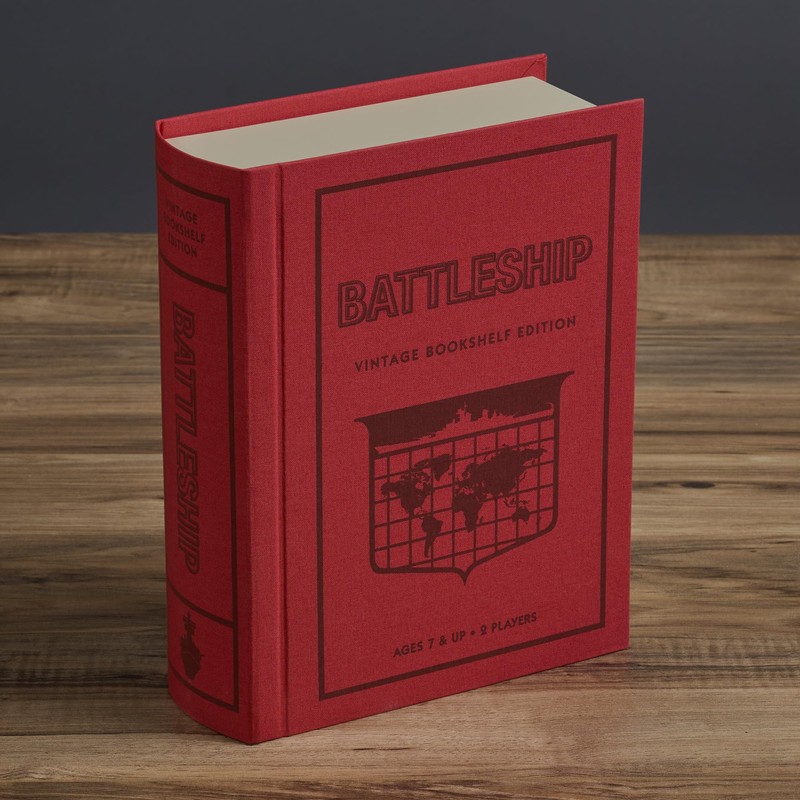WS Game Company Battleship Vintage Bookshelf Edition