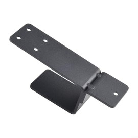 Protective Steel Door Brackets Compatible with Any Width Door (Black)