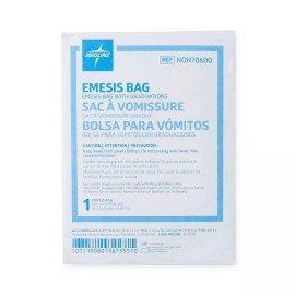 Medline *1-Pack* Medline Emesis Bag With Graduations NON70600