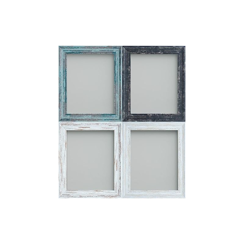 Frame Company Lynton Rustic Blue, A4 (11.75x8.25 inch), fitted with