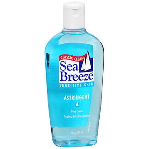 Sea Breeze Sensitive Skin Astringent 10 oz (Pack of 2)