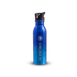 Chelsea F.C. 700ml Stainless Steel UV coated Sports Bottle, blue