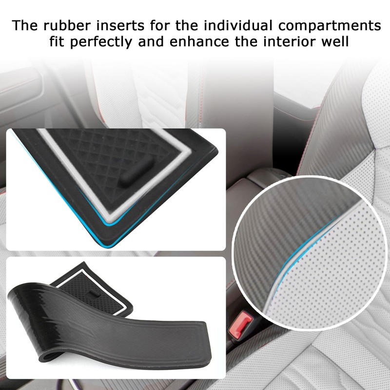 YEE PIN Sandero 3 Rubber Mats Compatible with Dacia Sandero