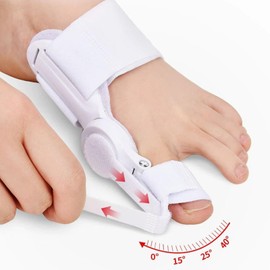 Asfacuputure Hallux Valgus Correction, Adjustable Hallux Valgus Correction, Hallux Valgus Correction for the Big Toe, Support for Hallux Valgus and Bunion Correction for Men and Women
