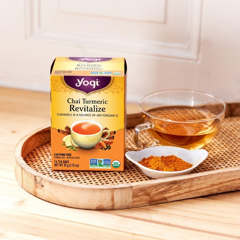 Yogi Tea Chai Turmeric Revitalize (Pack 3) - 48 Tea