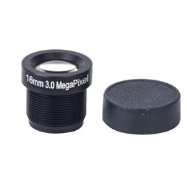 Xenocam CCTV Security Camera 1/3" F2.0 16mm Focus Length 21 Angle Fixed IR Board Lens