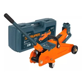 Truper Gato Hidráulico Patín, 2 Toneladas. Maletín Truper 14804