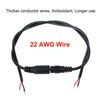 COOLM 3.5mm Pigtail Power Cable 3.5x1.35mm Transfer Male and Female