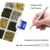M2 Small Screws &Nails Set 1600pcs Tiny Phillips Flat Head
