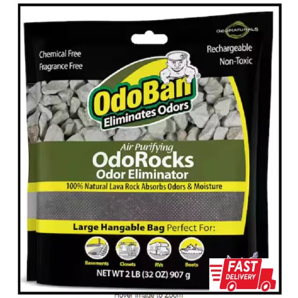 OdoRocks Natural Volcanic Rock Odor Absorber - 32 oz., Unscented