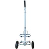 ResOne Lightweight Dual D/E Oxygen Tank Cart, Adjustable Handle, Durable