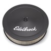 Edelbrock Edelbrock 1223 Pro-Flo Black Finish 3" Round Air Filter