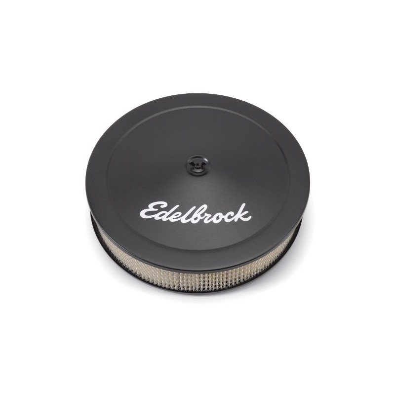Edelbrock Edelbrock 1223 Pro-Flo Black Finish 3" Round Air Filter
