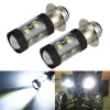YCY 2Pcs 6000K White H6M LED Headlights For Yamaha YFZ450R