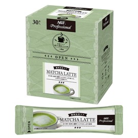 AGF Professional Rich Matcha Latte, 30 Count Powder