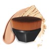 Global HG Portable Handheld Premium Microfiber Foundation Brush