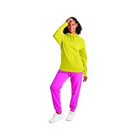 Champion Women's Powerblend Hoodie, Screen Print Script, Butterscotch Bliss, X-Small