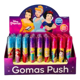 Sac Designs 6gomas Push Forma De Princesas Diferentes Diseños Con Aroma