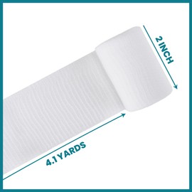 Oasis Conforming Stretch Gauze Bandage, 96 Rolls | Sterile Latex Free Rolled Gauze, Bandage Rolls for Effective Wound Care & Comfort (2" x 4.1 Yards)