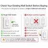 LANBON L10 Large LCD Smart Light Switch, Custom Display &