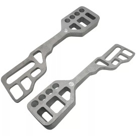 Automotive Authority 5 Degree Positive Tuck Transom Wedge for All Brands - Port + Starboard (1 Set)